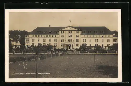 AK Winterthur, Hauptgebäude des Kantonsspital