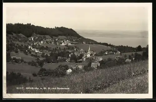 AK Grub, Gesamtansicht mit Bodensee