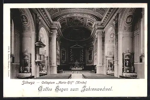 AK Schwyz, Collegium Maria-Hilft, Innenansicht