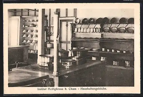 AK Heiligkreuz b. Cham, Haushaltungsküche des Instituts