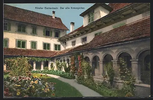 AK Eschenbach, Kloster, Der alte Kreuzgarten