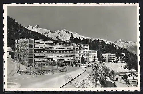AK Montana, Vue du Bellevue avec le Trubelnstock et le Bietschhorn