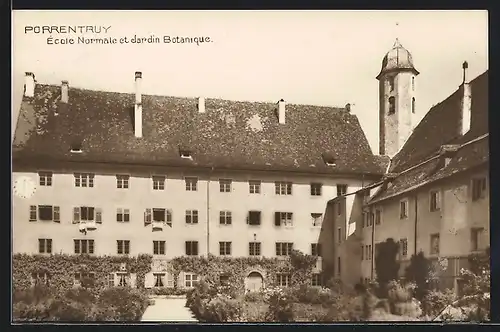 AK Porrentruy, Ècole Normale et Jardin Botanique