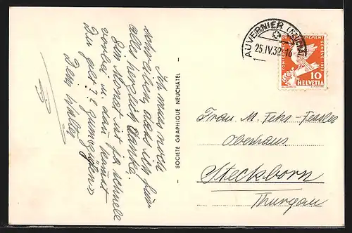 AK Auvernier, Ortspanorama