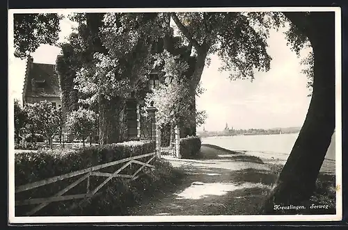 AK Kreuzlingen, Partie am Seeweg