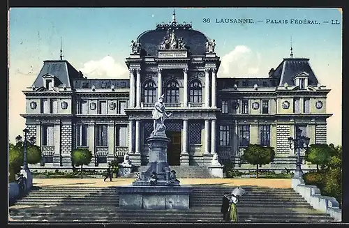 AK Lausanne, Palais Fédérale