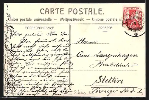 AK Solothurn, Burristurm mit Bielerthor