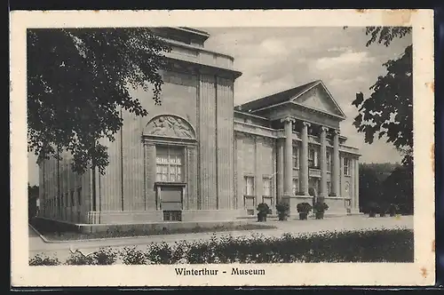 AK Winterthur, Blick aufs Museum