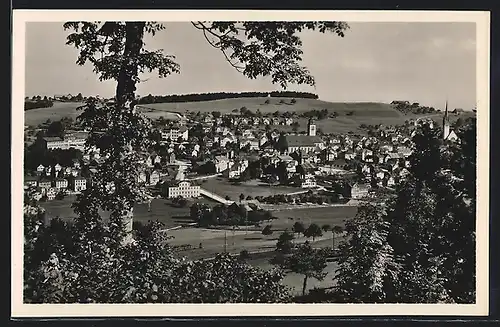 AK Degersheim /Toggenburg, Teilansicht mit Bäumen