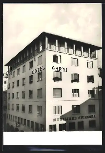 AK Lugano, Hotel Garni di Schneider-Coray, Piazza Funicolare