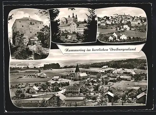 AK Nammering im Dreiburgenland, Saldenburg, Englburg, Fürstenstein
