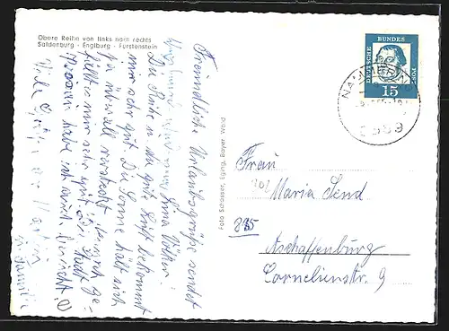 AK Nammering im Dreiburgenland, Saldenburg, Englburg, Fürstenstein