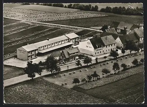 AK Debring bei Bamberg, Franken-Motel an Landstrasse