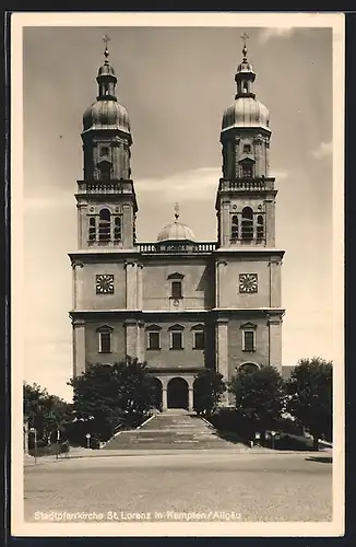 AK Kempten, Stadtpfarrkirche St. Lorenz