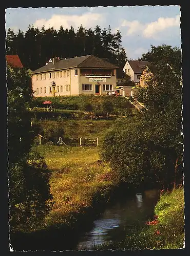 AK Marktleuthen /Fichtelgebirge, Pension-Gaststätte Aulinger Haus Elisabeth