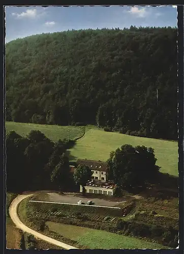 AK Greding, Gasthaus Bauer-Keller, Fremdenzimmer, Garage, Campingplatz