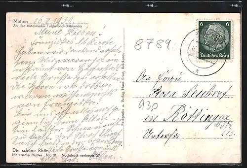 AK Motten, Ortsansicht