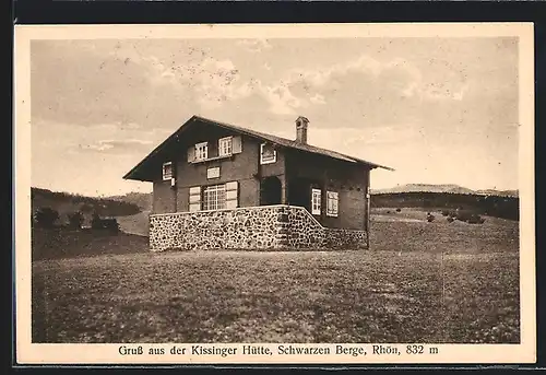 AK Kissinger Hütte auf Schwarzen Berge