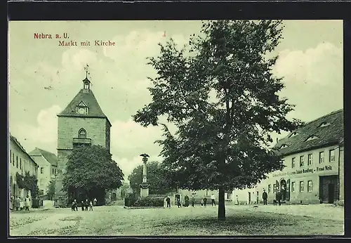 AK Nebra, Markt und Kirche