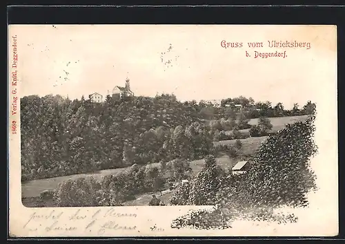 AK Deggendorf, Ulrichsberg, Ortsansicht