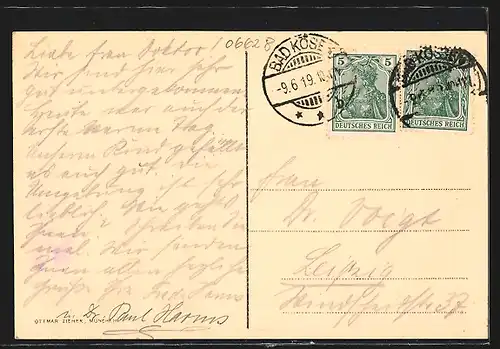 AK Bad Kösen, Wasserpartie am Gradierwerk