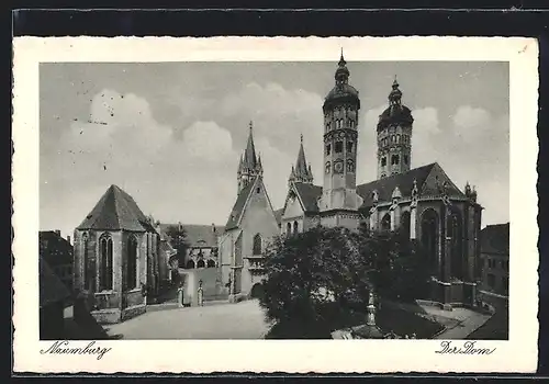 AK Naumburg, Partie vor dem Dom