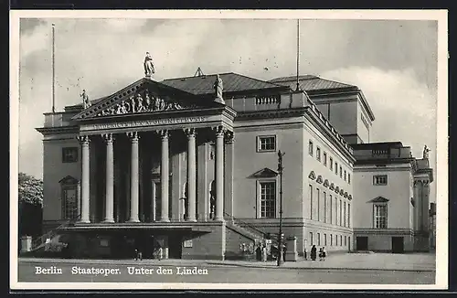 AK Berlin, Staatsoper, Unter den Linden