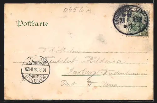 AK Kyffhäuser, Kaiser Wilhelm-Denkmal mit Restauration