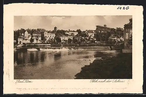 AK Bad Kösen, Blick nach der Saline, aus Leporello