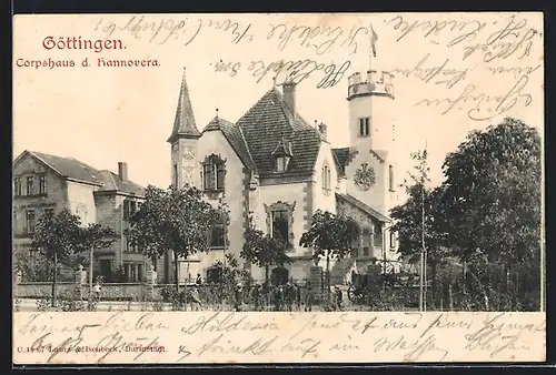 AK Göttingen, Corpshaus der Hannovera