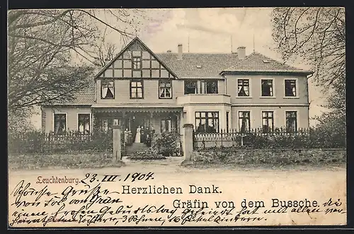 AK Bad Essen, Villa Leuchtenburg der Gräfin von dem Bussche