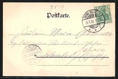 AK Hann.-Münden, Schäferhof, Ortspartie