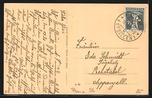 AK Flums, Hotel Alpenkurhaus Sässlinwiese