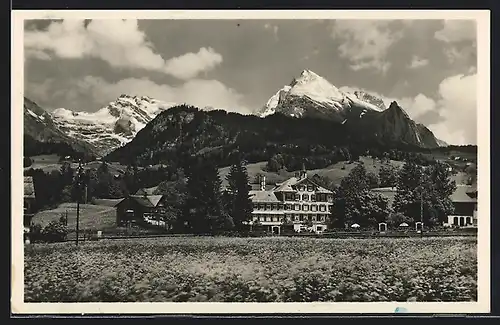AK Unterwasser, Hotel und Kurhaus Sternen
