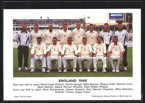 AK Cricket Team aus England 1998