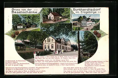 AK Burkhardtsdorf, Ausflugsgaststätte Besenschänke