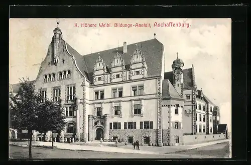 AK Aschaffenburg, Königl. höhere Weibliche Bildungsanstalt