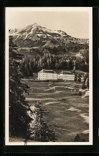 AK Fetan, Blick auf hochalpines Töchterinstitut