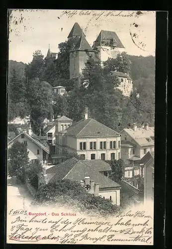 AK Burgdorf, Blick auf das Schloss