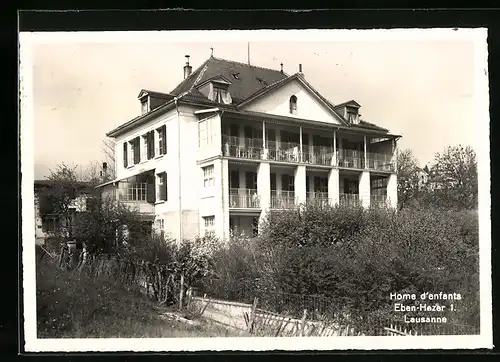 AK Lausanne, Home d`enfants, Eben-Hezer Strasse 1