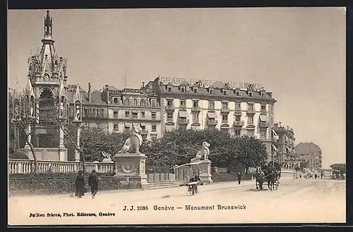 AK Genève, Monument Brunswick