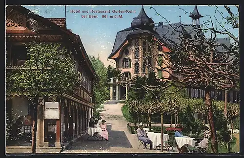 AK Gurten-Kulm, Hotel und Restaurant mit Terrasse