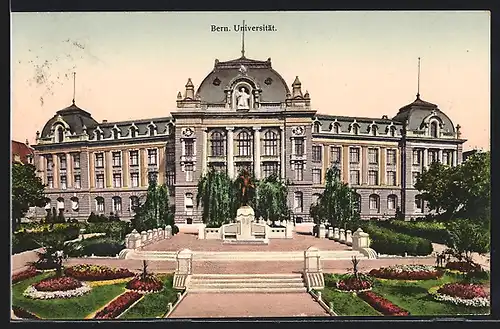 AK Bern, Universität mit Denkmal