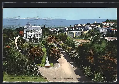 AK Lausanne, Tribunal Fédéral et Pont du Chauderon