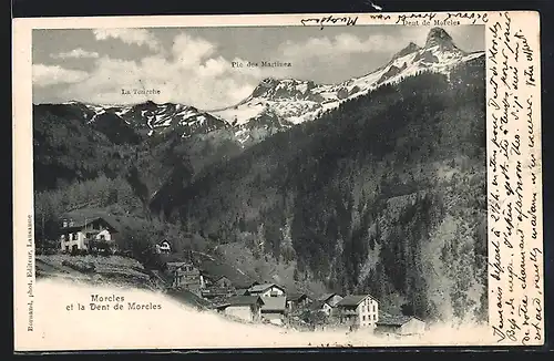 AK Morcles, Panorama et la Dent de Morcles, La Tourche, Pic des Martinez, Dent de Morcles