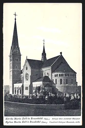 AK Reussbühl, Kirche Maria Zell