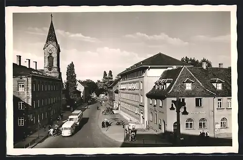 AK Schwabach, Partie in der Bahnhofstrasse