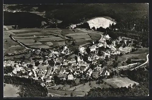 AK Velden /Frankenalb, Teilansicht mit Kirche