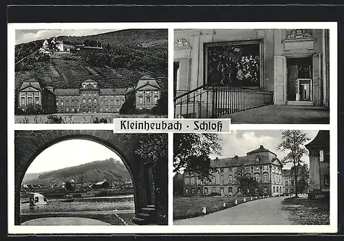 AK Kleinheubach, verschiedene Ansichten vom Schloss