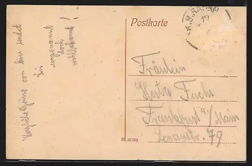 AK Klingenberg a. M., Blick in das Maintal